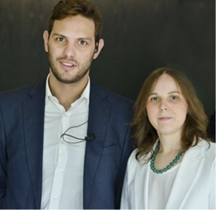 Raphael Macchione e Renata Toledo
